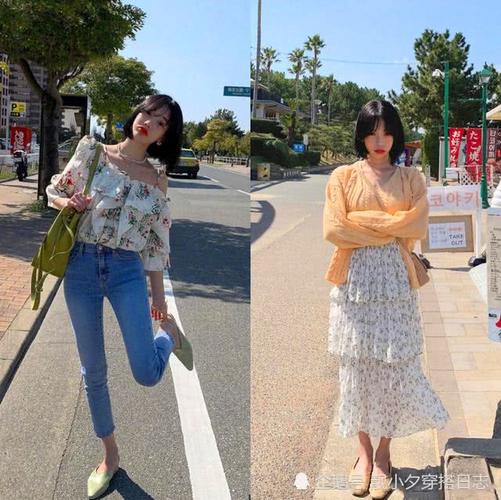 春季小个子穿搭示范,时尚减龄的韩系女生搭配,简约舒适又显气质