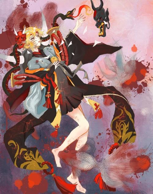 阴阳师-(御怨)般若壁纸 大爱背后的鬼影姐姐 下期见