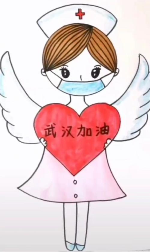 天天向上幼儿园--为白衣天使加油^0^~绘画展