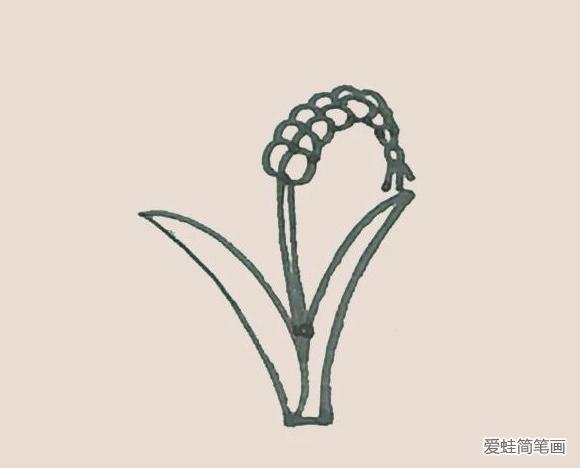 简笔画之麦穗