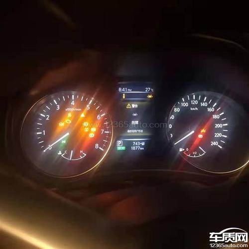 东风日产逍客行驶过程中全车故障灯亮