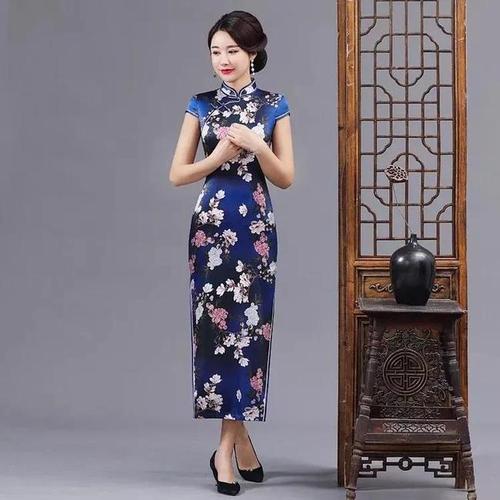 现代改良旗袍中国女人的国服颠倒众生之美看看就流鼻血了