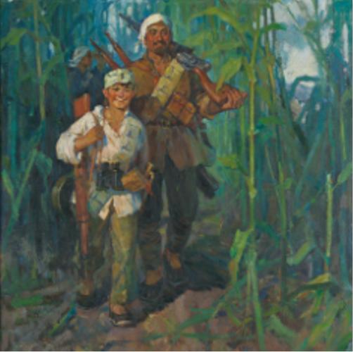 "西湖梦齐鲁情——秦大虎 ,黄鸣 ,顾致农油画展"在山东美术馆隆重开幕