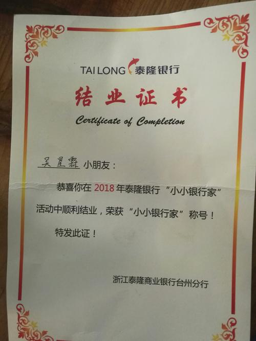 暑期实践活动之小小银行家