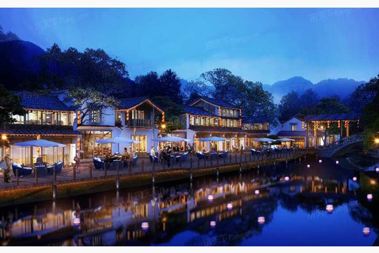 赣州天沐温泉度假区效果图