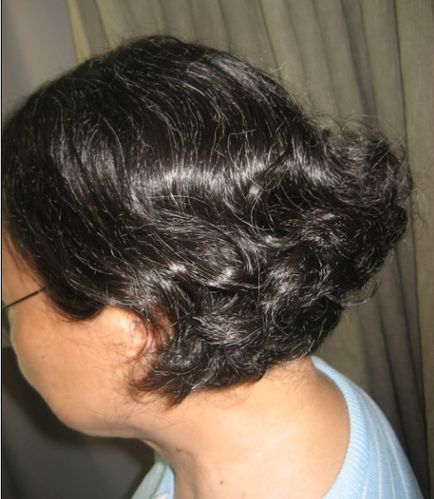 婆婆发型染发 - 尚发酷