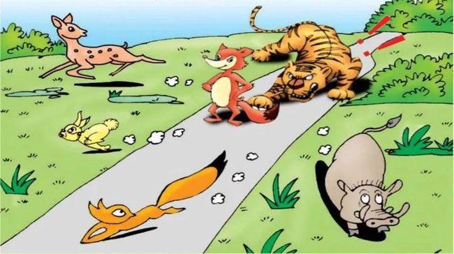 成语故事狐假虎威