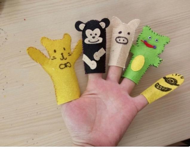 好玩易做的指偶