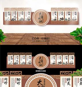 针灸中医养生文化宣传展板