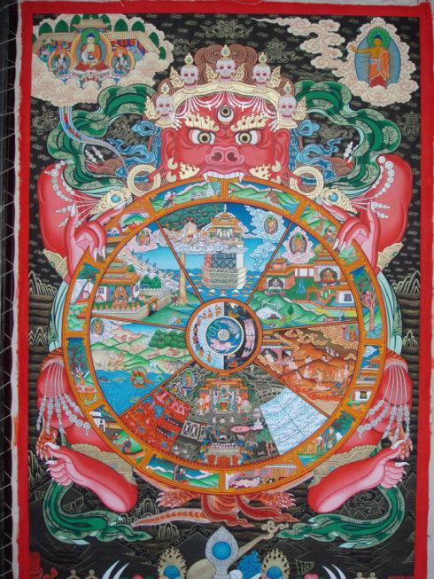 十二轮回图的文字解释