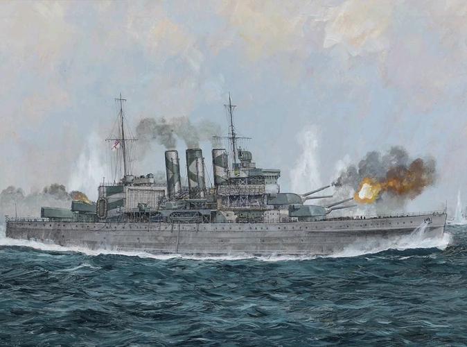 【鱼鹰社】二战英国重巡洋舰