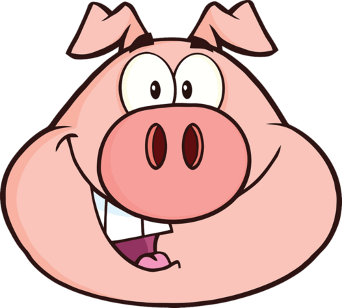 霸气的卡通猪头头像图片
