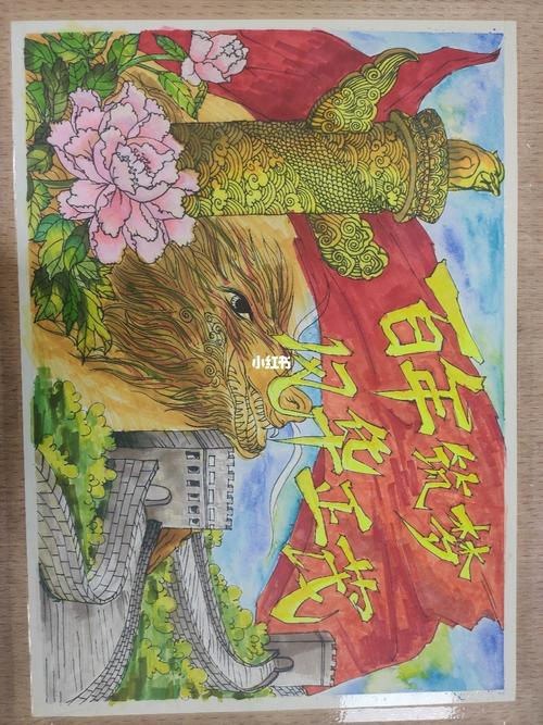 一百年主题绘画!均参赛!_绘画_画室_建党100周年_文化