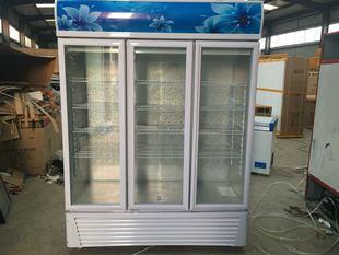 冰柜 冷藏柜 保鲜柜冰箱 展示柜 立式三门商用饮料冷饮蔬菜水果柜冰柜