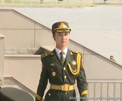阅兵女兵门佳慧靓丽车模照曝光