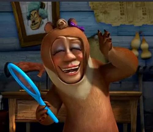 《熊出没》里女装造型,第一名竟然是他,女装大佬实锤了