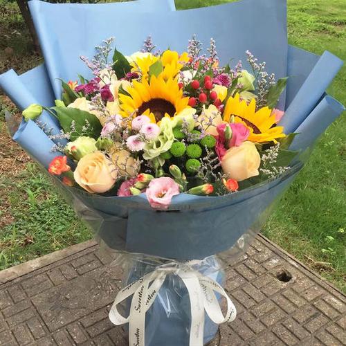 向日葵鲜花生日花束鲜花速递同城送花送女朋友爸爸长辈闺蜜生日节日