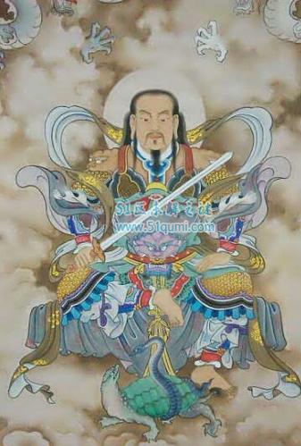 真武大帝和玉皇大帝什么关系在道家神系中地位如何