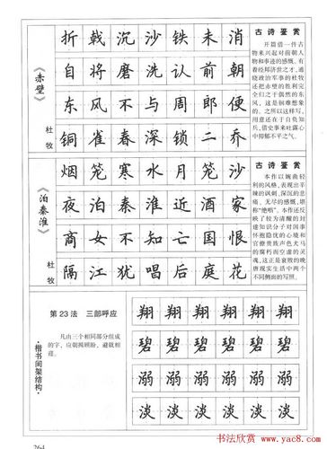 田英章书法钢笔技法字帖:唐诗篇(11)