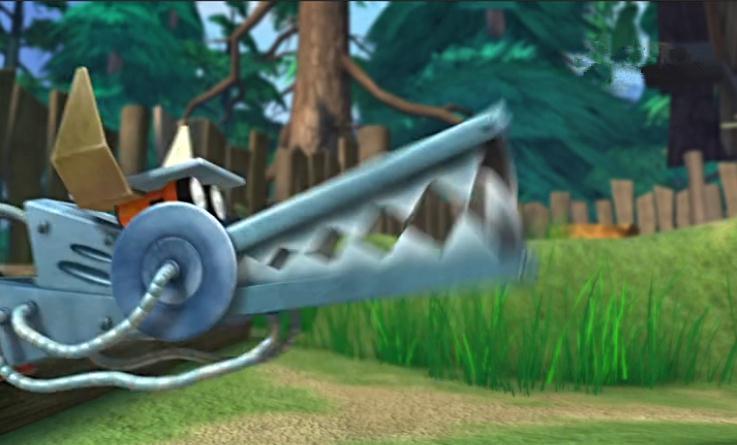 盘点熊出没中四大破坏力极强的伐木工具,全是强哥自主