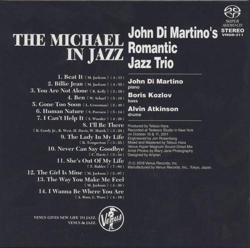 john di martino"s romantic jazz trio - the michael in jazz 2019
