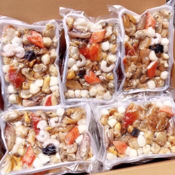 丹东特产海杂拌海鲜全家福大杂烩海鲜组合拼盘火锅食材海鲜1袋