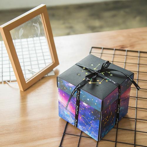 手工生日礼物 diy 爆炸盒子抖音同款照片韩国创意惊喜相册情侣浪漫