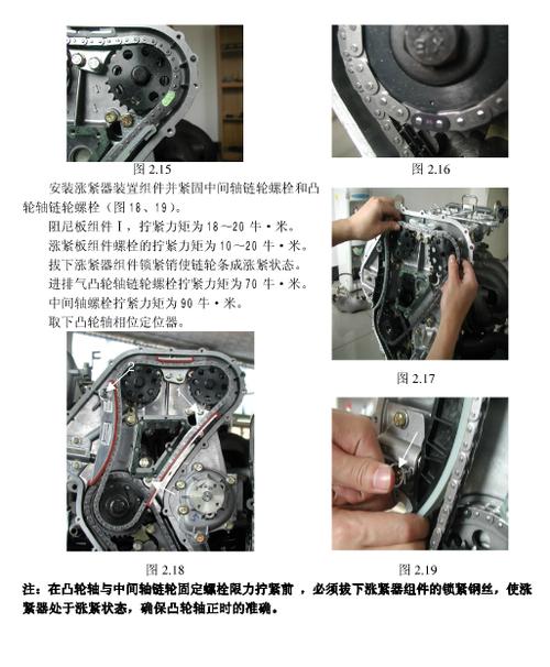 金杯阁瑞斯4g20 4g22发动机正时