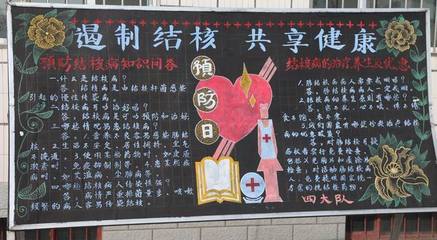 超简单又漂亮的肺结核手抄报 简单漂亮的手抄报