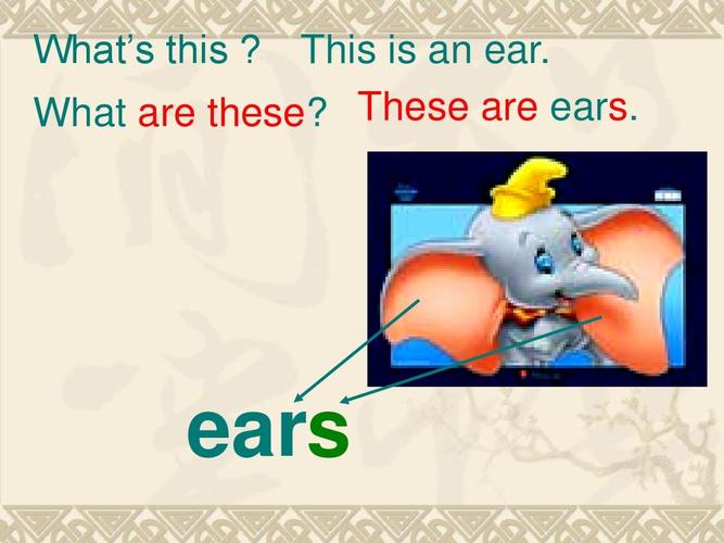 一年级英语下册(外研版)module 4《unit 2 these are