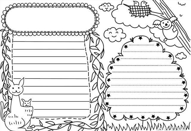 "有了这个公众号,从此手抄报作业再也不用愁" 【文字素材参考】 01防