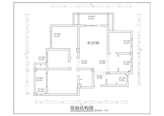 140㎡的四房改三房,舒适惬意的生活