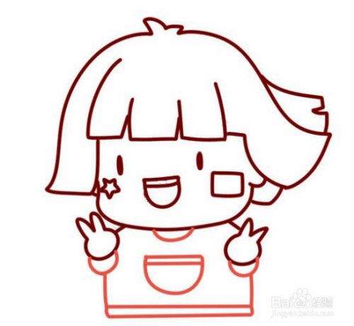 爱国主题简笔画