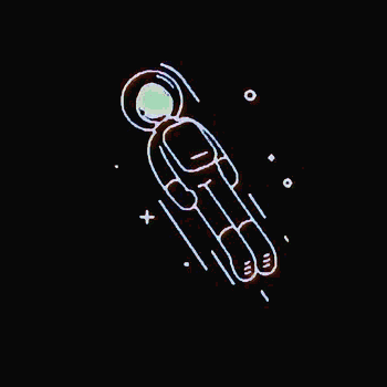 网红息屏显示——太空人 - 华为主题主题分享 花粉