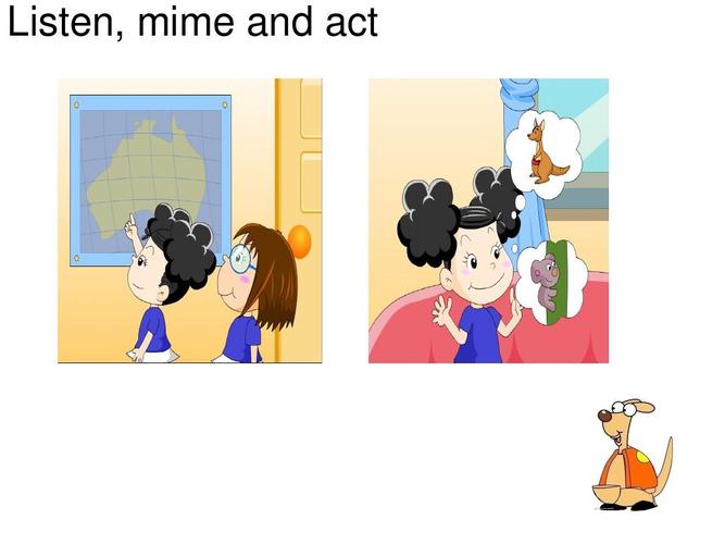 listen, mime and act