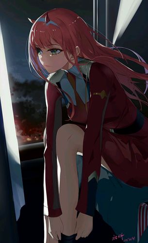 【精选】darling in the franxx02国家队高清美图,壁纸,插画(第67期)