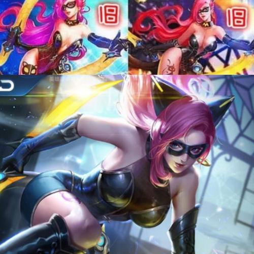 王者荣耀:女英雄原画原造型几年的经历,每次更新都加了不少衣料