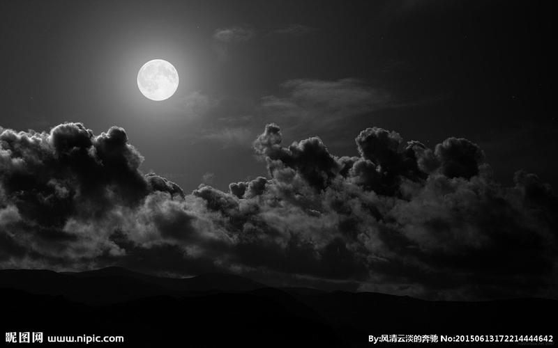 夜黑风高图片