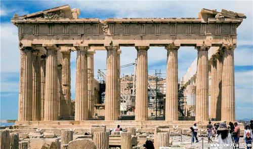希腊雅典卫城帕特农神庙雅典娜胜利神庙旅游攻略雅典卫城古遗址旅游