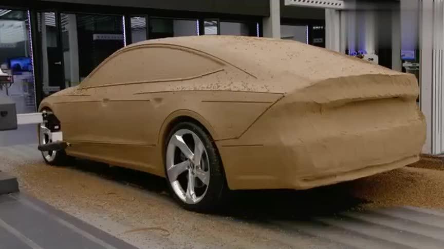 奥迪a7美不美设计部门油泥模型大揭秘