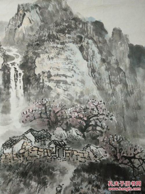 张立佳山水画