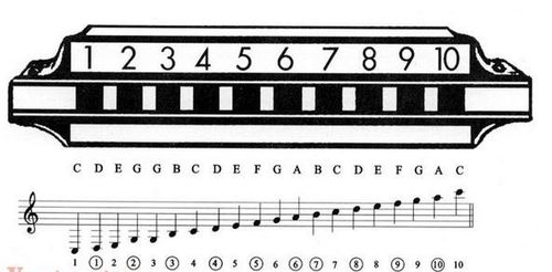 10孔口琴教学入门_10孔口琴如何自学