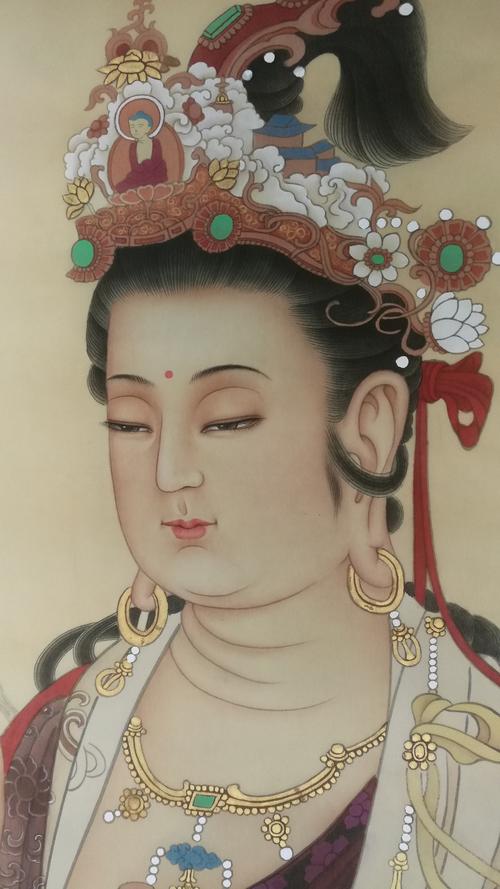 如若我是来还债的～常高源工笔佛像插图