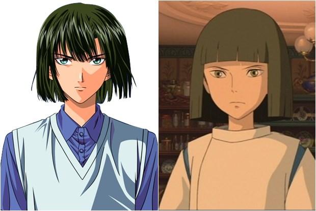 《棋魂》塔矢亮和《神隐少女》白龙 这根本就是同个人一次轧