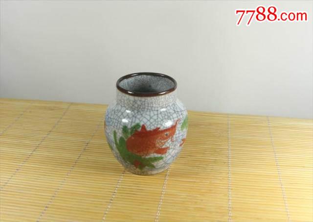 6070年代手工绘画老鸟食罐子567老瓷器