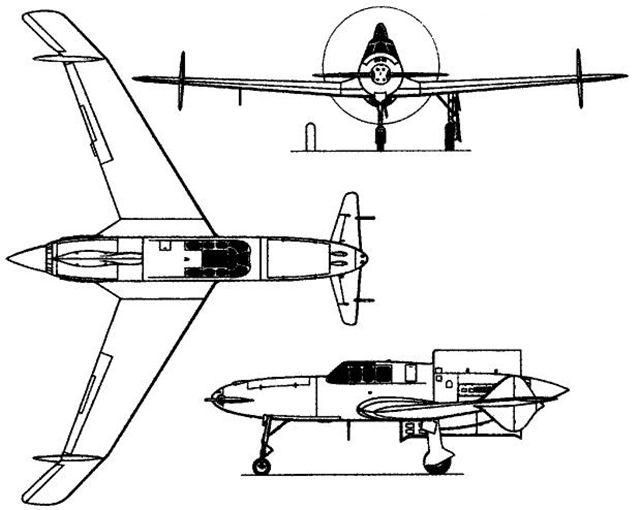 二战美国xp55战斗机设计超前但性能堪忧的试验武器