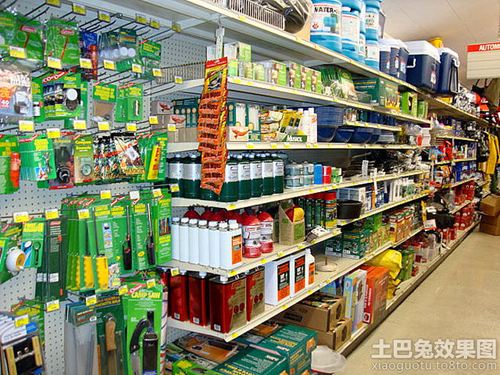 小五金店货架装修设计