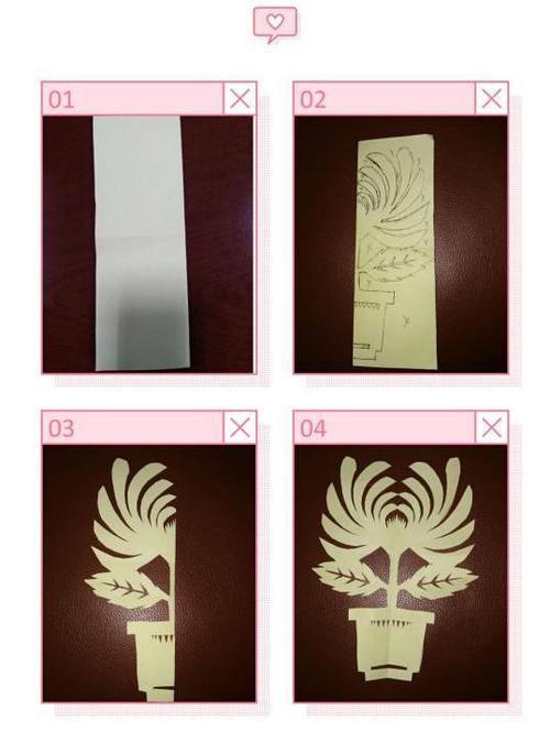 我们的节日·清明--剪纸菊花