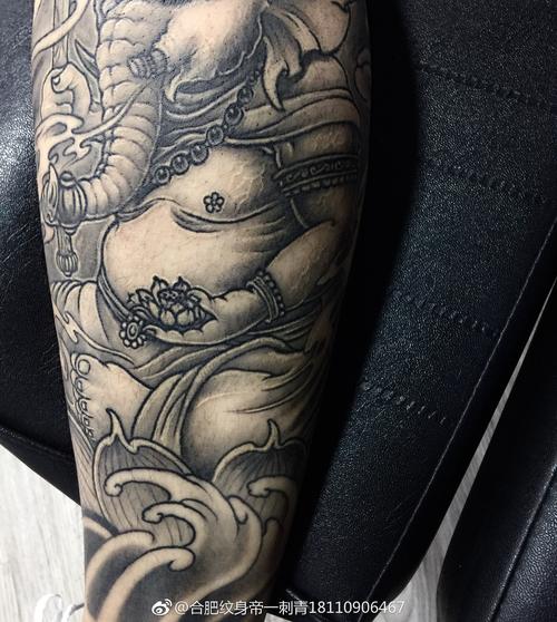 象神纹身