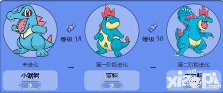 口袋妖怪go小锯鳄进化介绍 小锯鳄进化成什么